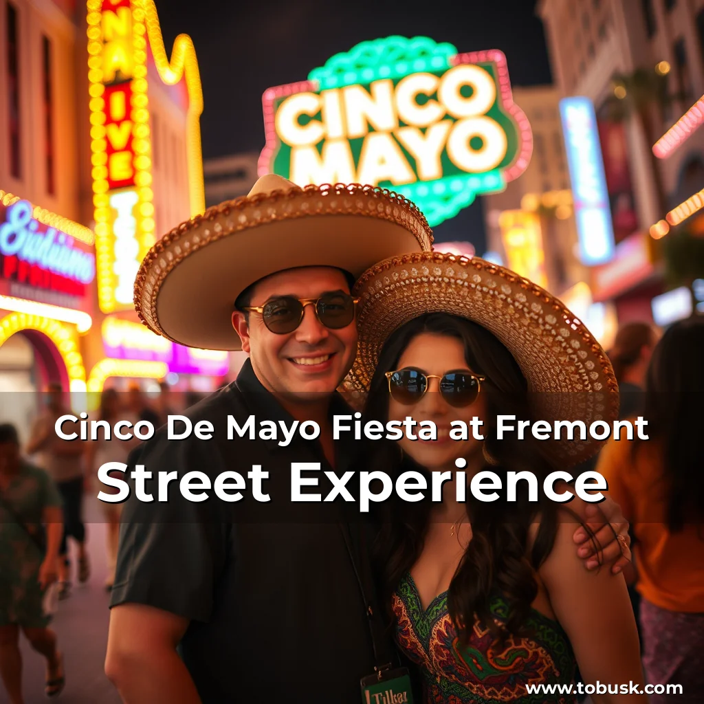 Artistic representation for Cinco De Mayo Fiesta at Fremont Street Experience