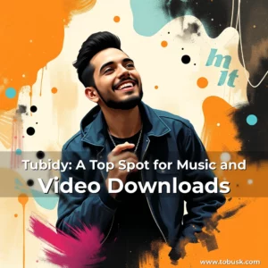 Artistic representation for Tubidy: A Top Spot for Music and Video Downloads