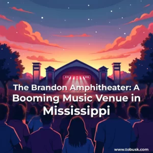 Artistic representation for The Brandon Amphitheater: A Booming Music Venue in Mississippi