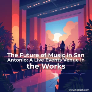 Artistic representation for The Future of Music in San Antonio: A Live Events Venue in the Works