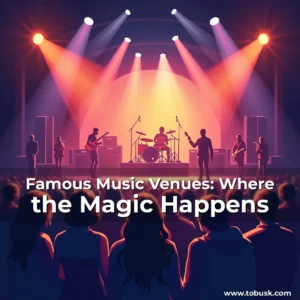 Artistic representation for Famous Music Venues: Where the Magic Happens
