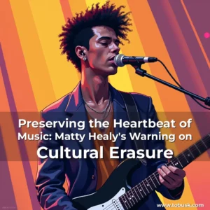 Artistic representation for Preserving the Heartbeat of Music: Matty Healy's Warning on Cultural Erasure