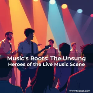 Artistic representation for Music's Roots: The Unsung Heroes of the Live Music Scene