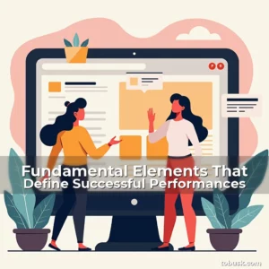 Artistic representation for Fundamental Elements That Define Successful Performances