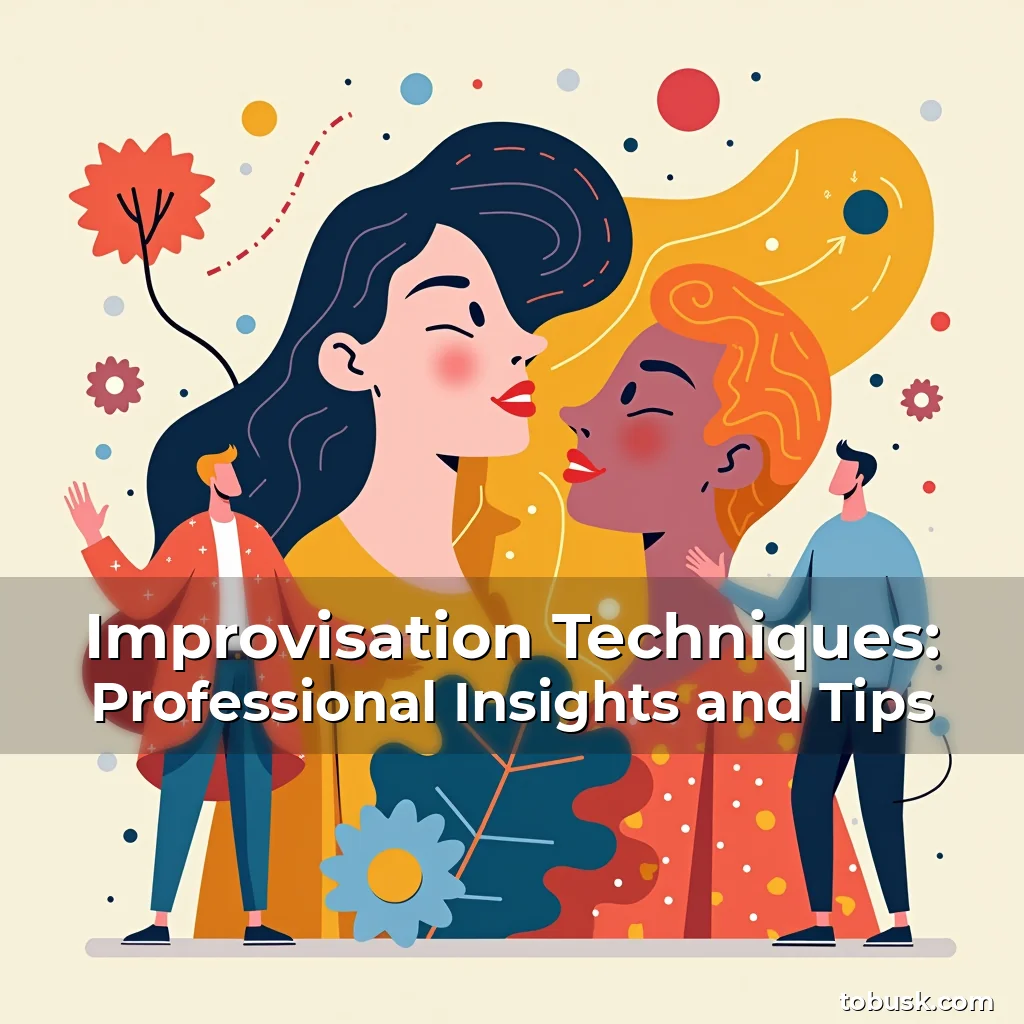 Artistic representation for Improvisation Techniques: Professional Insights and Tips